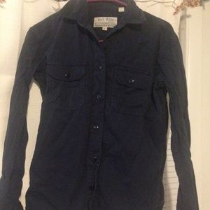 Jack Wills Navy Button donw